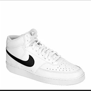 Nike Court Vision Mid High Top Men's Shoes Sneakers Trainers Sz 9.5